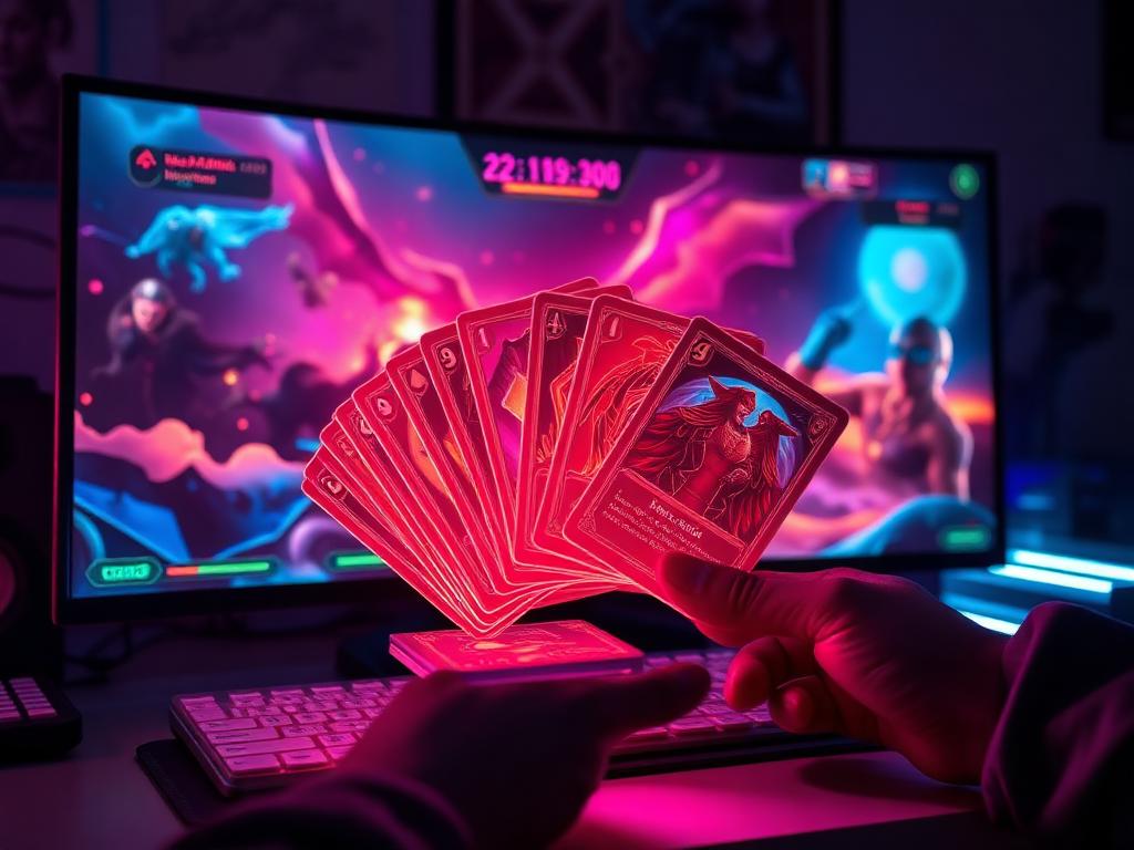 Card Game Maker shown on screen during development