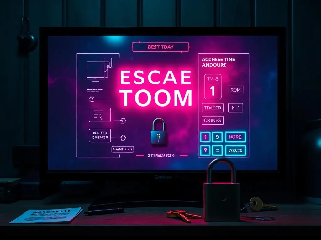 Escape Room / Puzzle Maker, example output preview